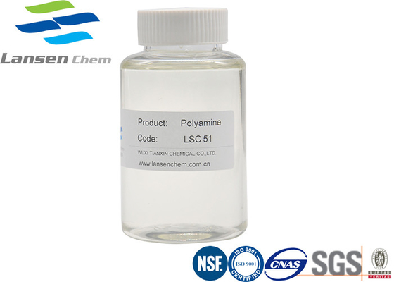 42751-79-1 Flüssigkeit des Polyamin-Flockungsmittel-quaternäres Ammonium-kationische Polymer-50%