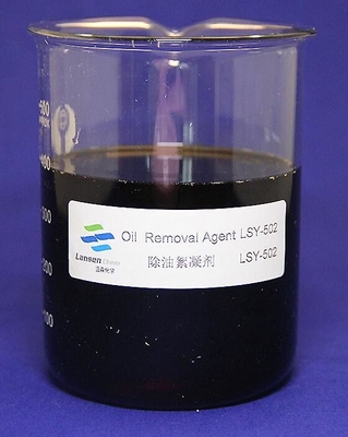 pH 2-5 hohe Leistungsfähigkeits-Entölungs-Vertreter Oily Wastewater Yellow gelbliches Brown flüssiges LSY-502