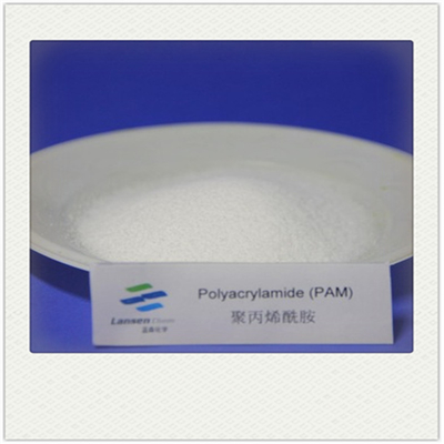 Anionisches kationisches Wasserbehandlungs-Polyacrylamid PAM White für die Abwasserbehandlung (kationisch/anionisch)