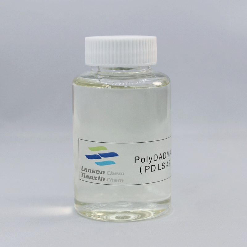 Flüssiges Dadmac-Polymer 40% Polydadmac Ammoniumkoagulant Polymer PolyDCD organische Koagulanzien Filtrationsanwendungen