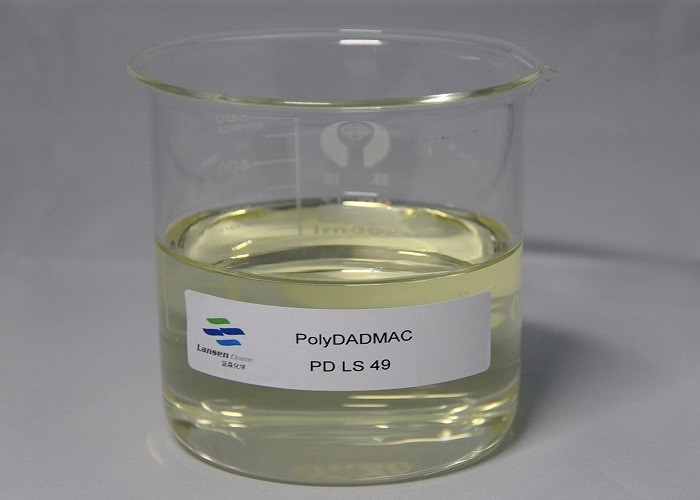 Flüssiges Dadmac-Polymer 40% Polydadmac Ammoniumkoagulant Polymer PolyDCD organische Koagulanzien Filtrationsanwendungen