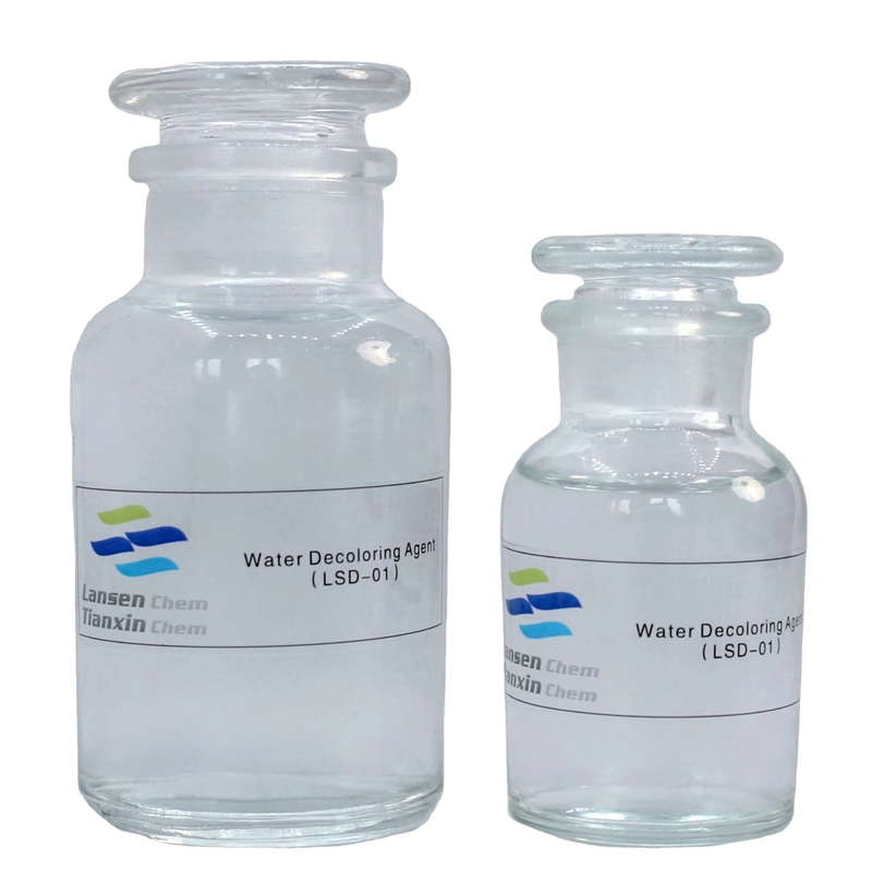 Farbstoff zur Abfärbung von Tinte und Wasser PolyDCD Quaternär Ammonium-Kationic Copolymer Abfärbstoff