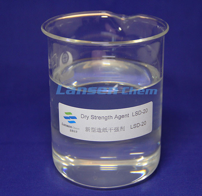 Papierindustrie-Trockenfestigkeits-Vertreter Amphoteric LSD - 15 Zunahme-Berstfestigkeit