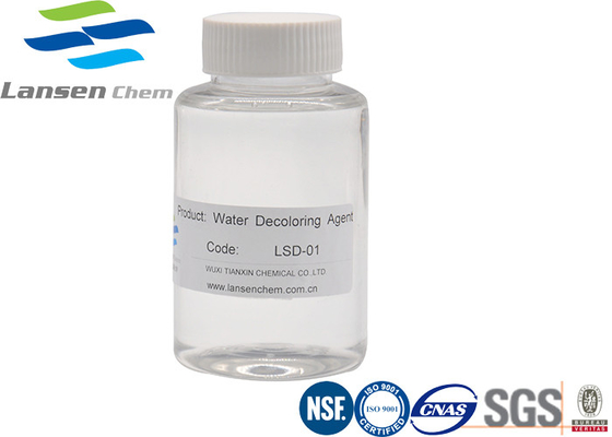 PolyDCD-Wasser Decoloring-Mittel-farblose helle Farbklebrige Flüssigkeit pH 2.0-5.0