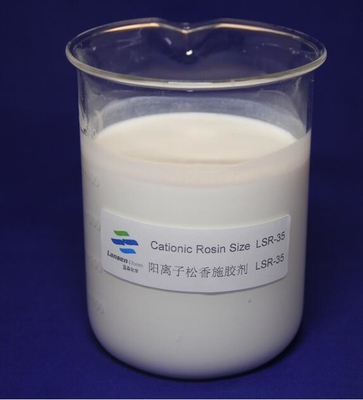 Stabiler kationischer Rauminhalt-weiße Emulsion pH 2-4 Eco der Harz-Größen-35% freundlich
