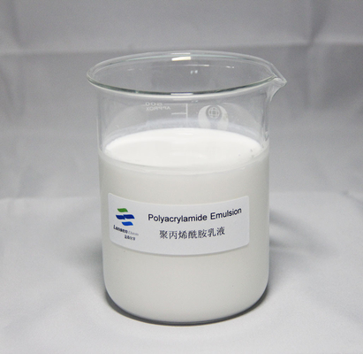 Weißes PAM Emulsion High Molecular Weight-Polymer-Flockungsmittel-chemisches zusätzliches Mittel