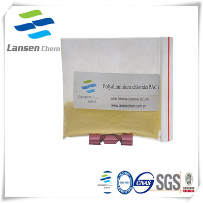 Gelbe PAC-Polyaluminiumchlorverbindung für Minute der Textilabwasserbehandlungs-30%