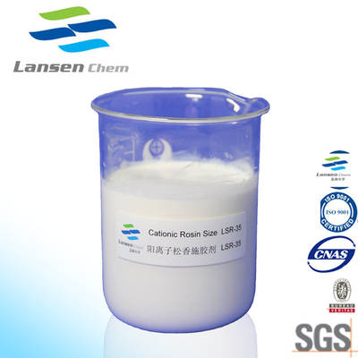 Kationische Harz-Größe mit weißem Emulsioncan erklärte Wasser