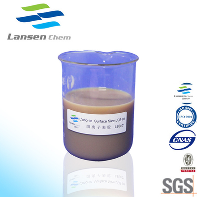 Speicher quaternäres Ammonium-Salz-kationischer Oberflächenleimungs-Mittel-Cardboard Papermakings pH 2-4