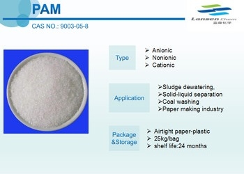 Zusätzliches Mittel quaternäres Polyacrylamid-Pam Powder Domestic Sewage Chemicals